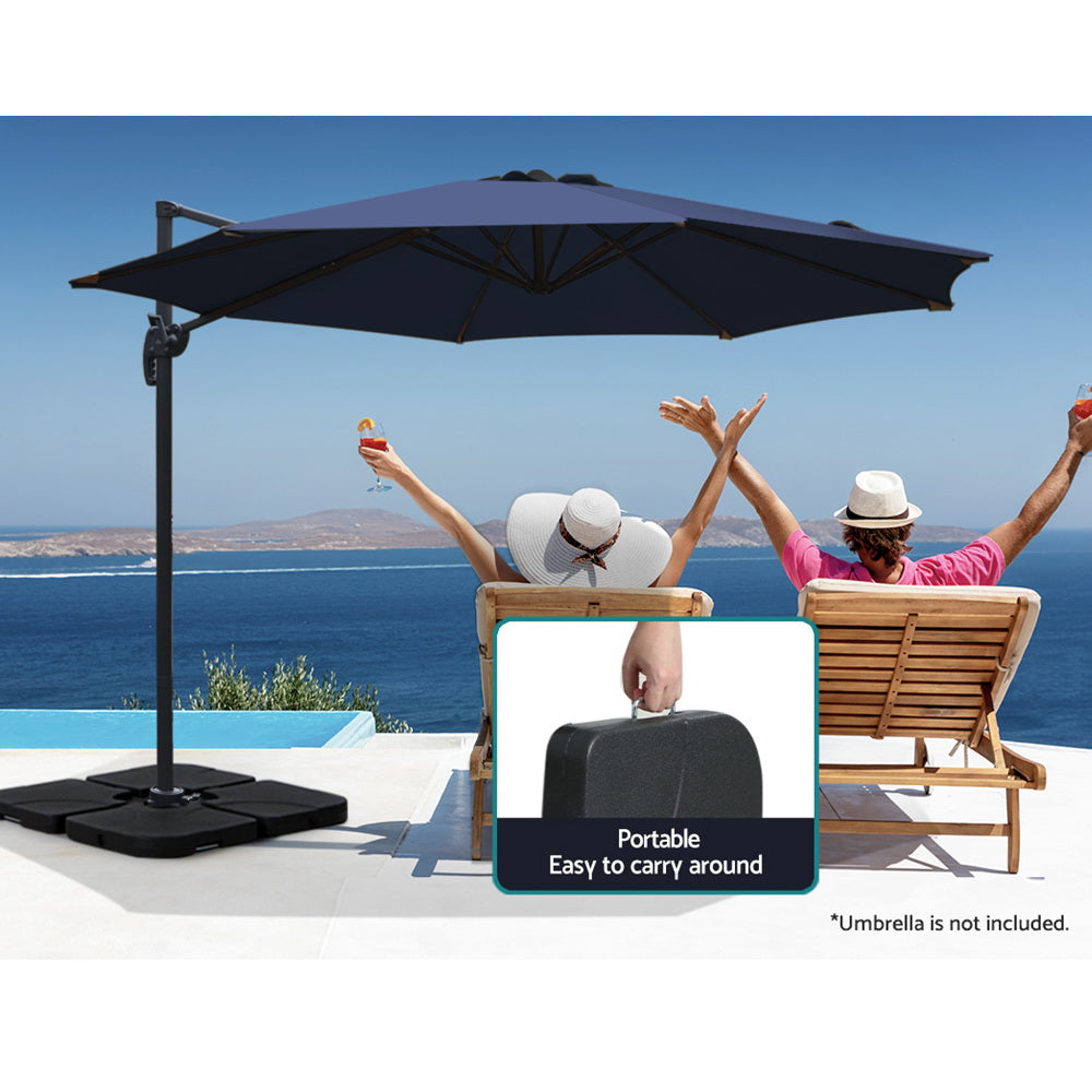 Umbrella Base Suits 2.7m, 3m & 4.57m Umbrellas - Homecoze