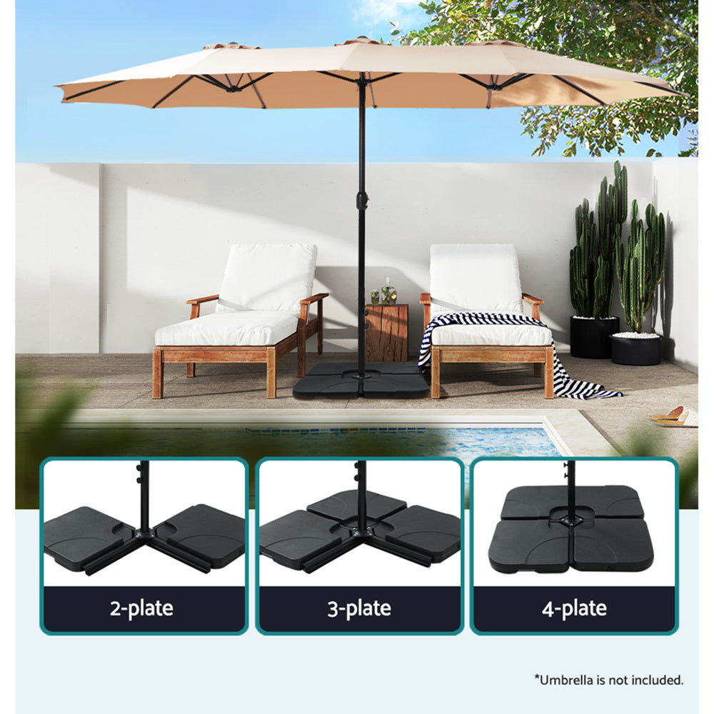 Umbrella Base Suits 2.7m, 3m & 4.57m Umbrellas - Homecoze