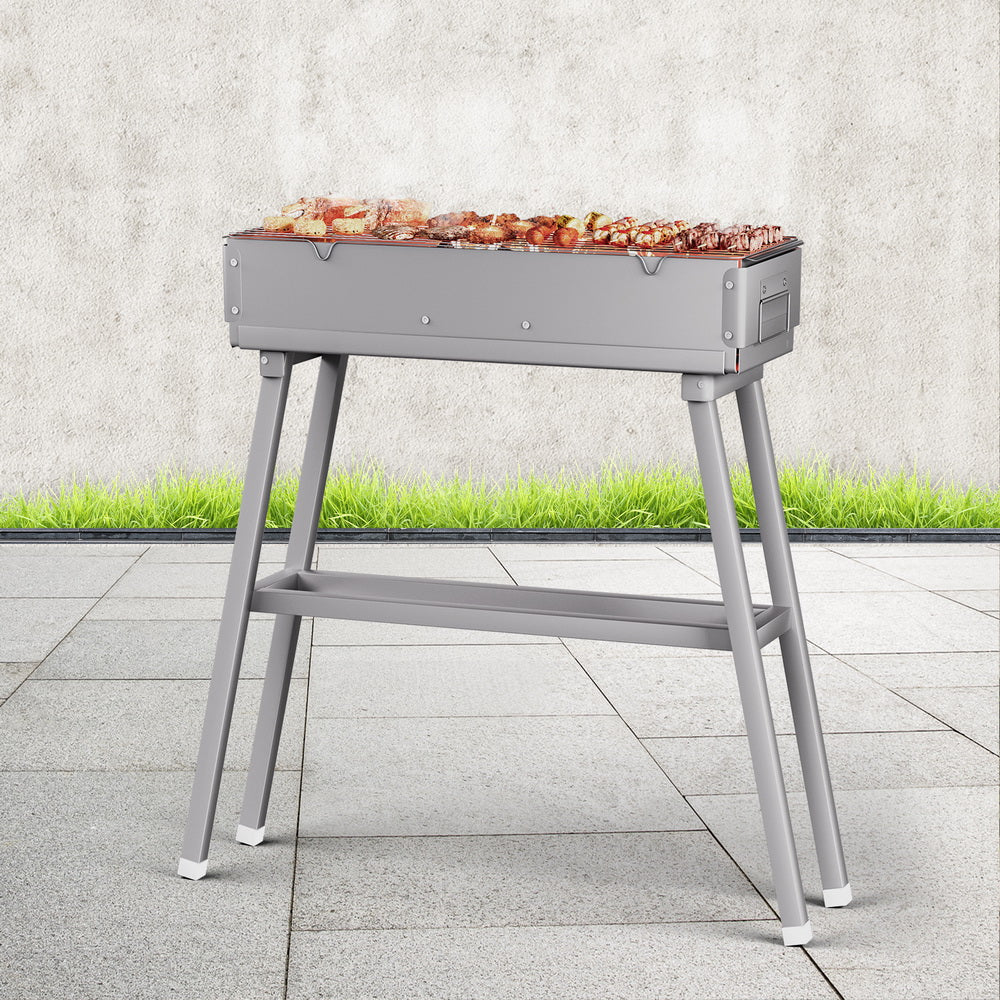 Portable BBQ Grill Hibachi Charcoal Smoker (60cm) - Homecoze