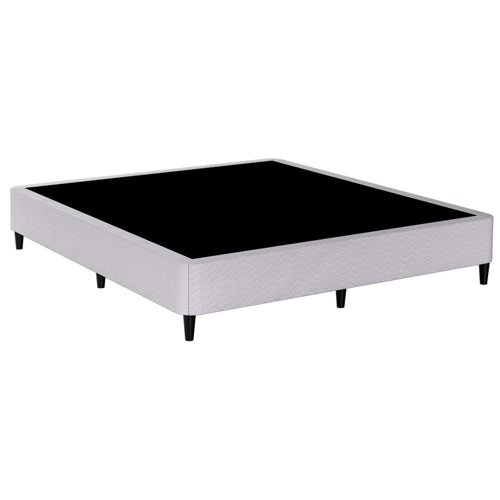 Greeley (King) Metal Ensemble Bed Frame - Grey - Homecoze