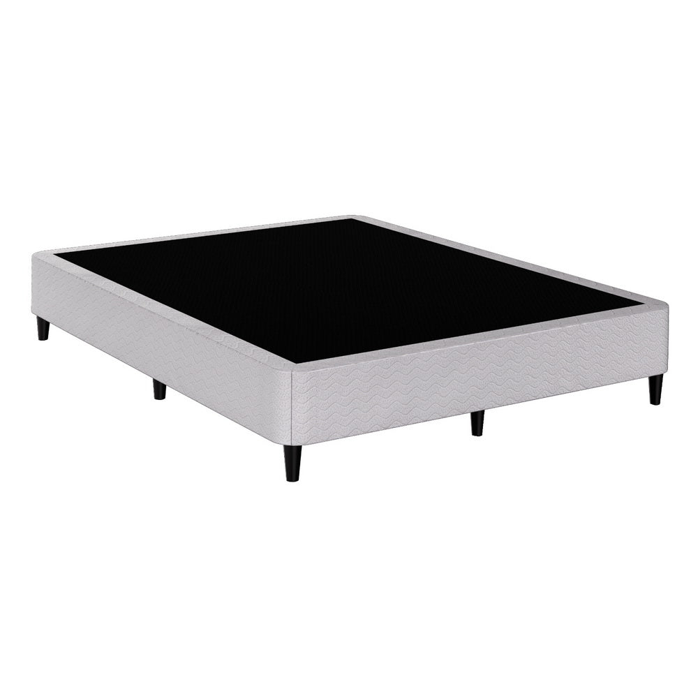 Greeley (Queen) Metal Ensemble Bed Frame - Grey - Homecoze