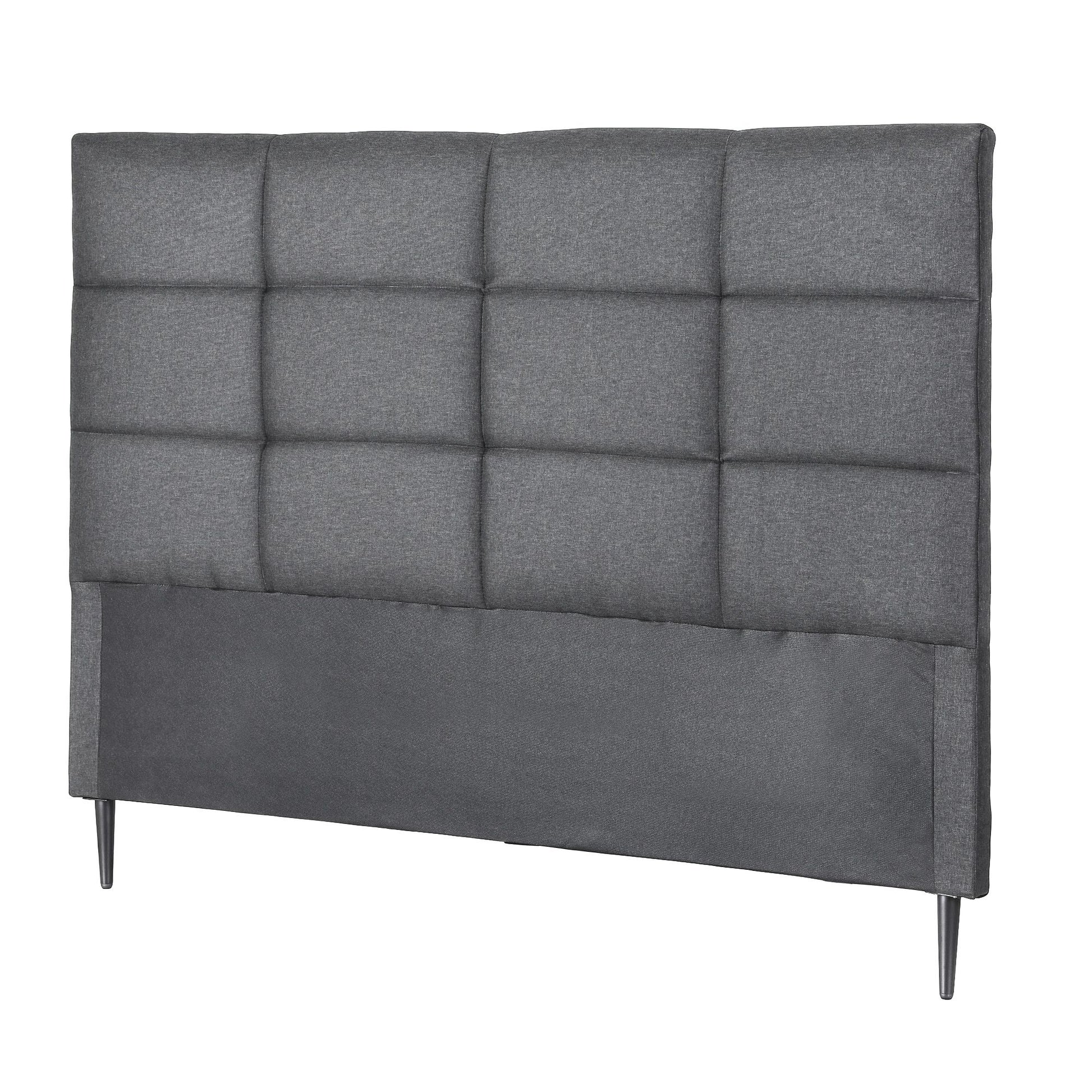 Artiss Bed Headboard Double Bedhead Linen Fabric Charcoal - Homecoze