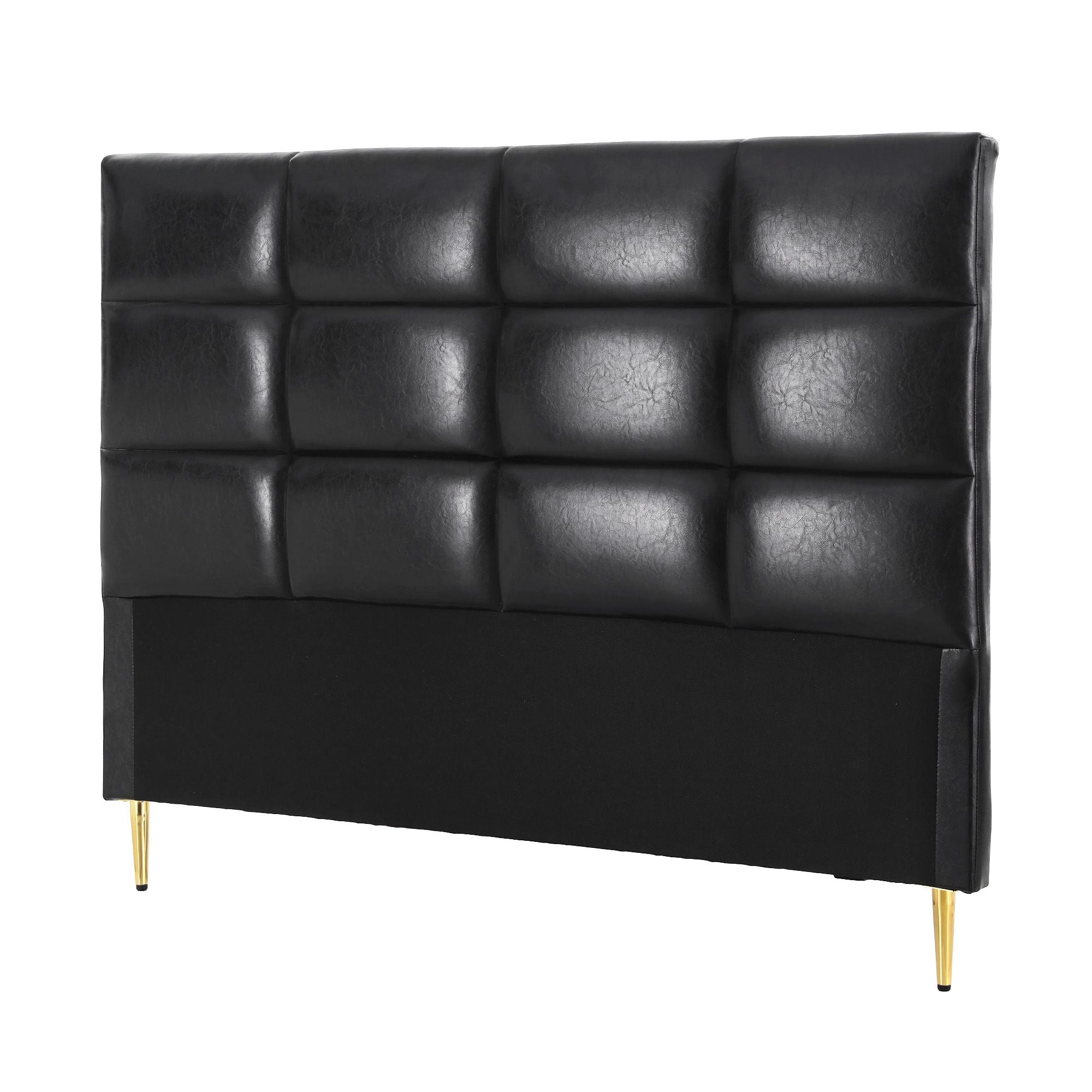 Artiss Bed Headboard Queen Bedhead PU Leather Black - Homecoze