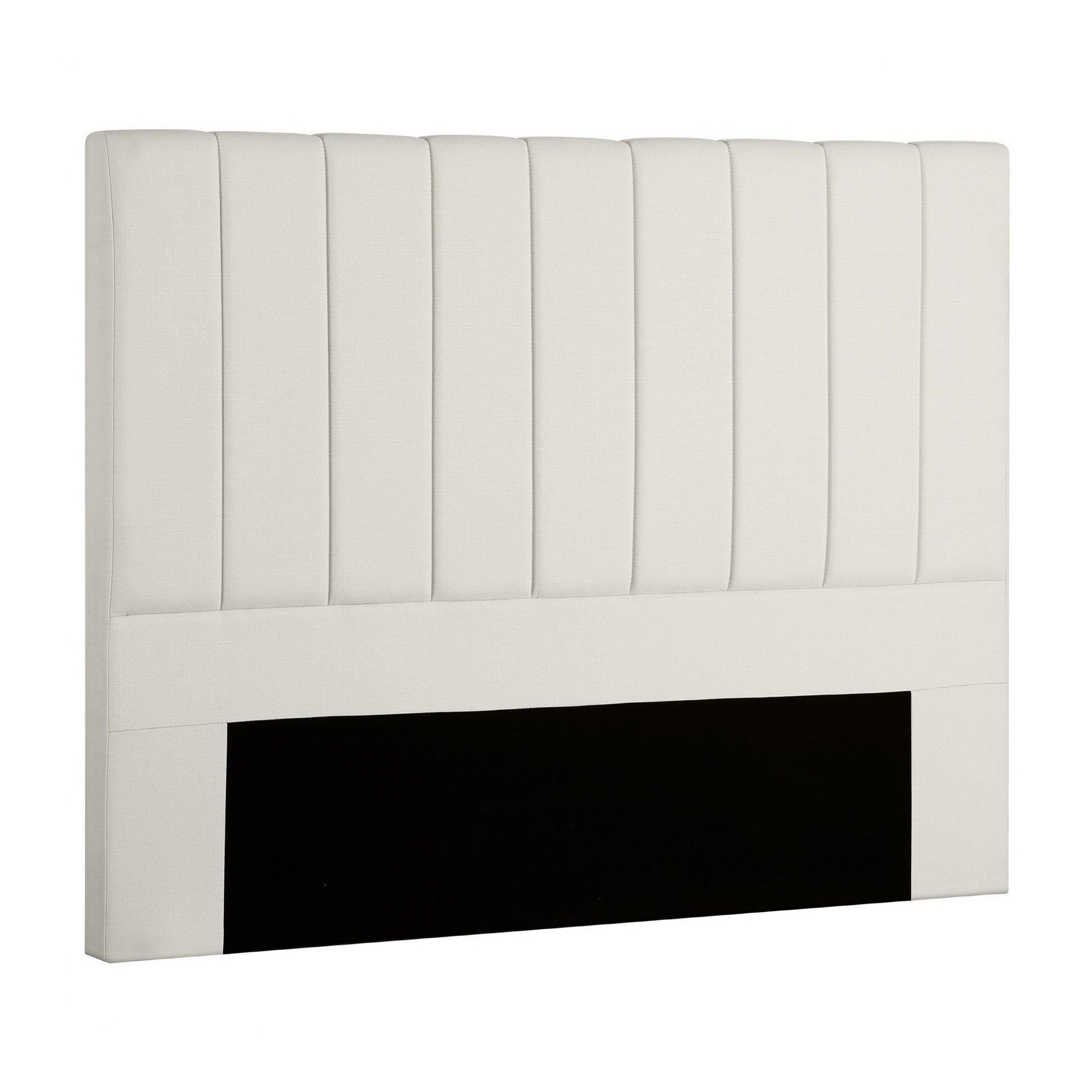 Artiss Bed Head Headboard Queen Linen 153CM - Beige - Homecoze