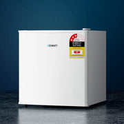 48L Mini Bar Fridge with Chiller - White - Homecoze