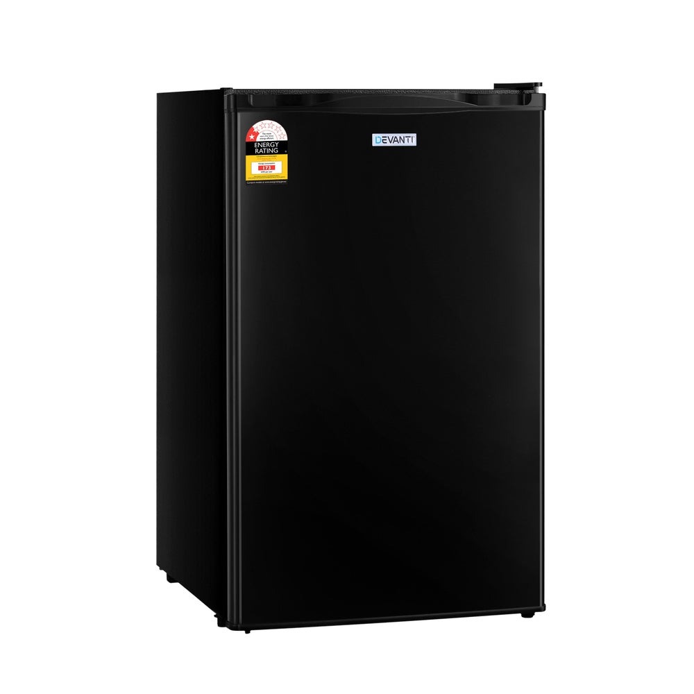 110L Small Bar Fridge - Black