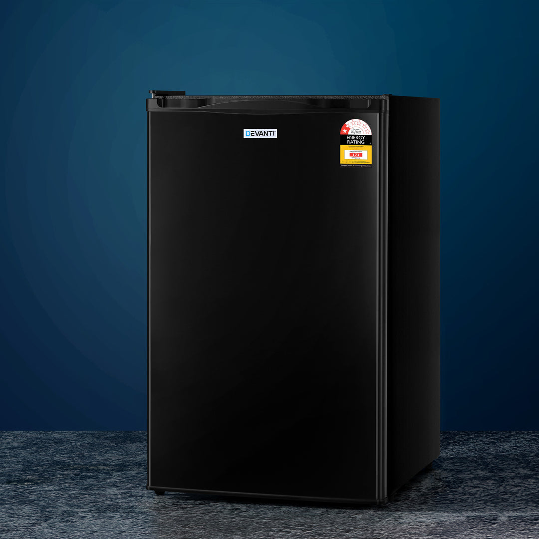 110L Small Bar Fridge - Black