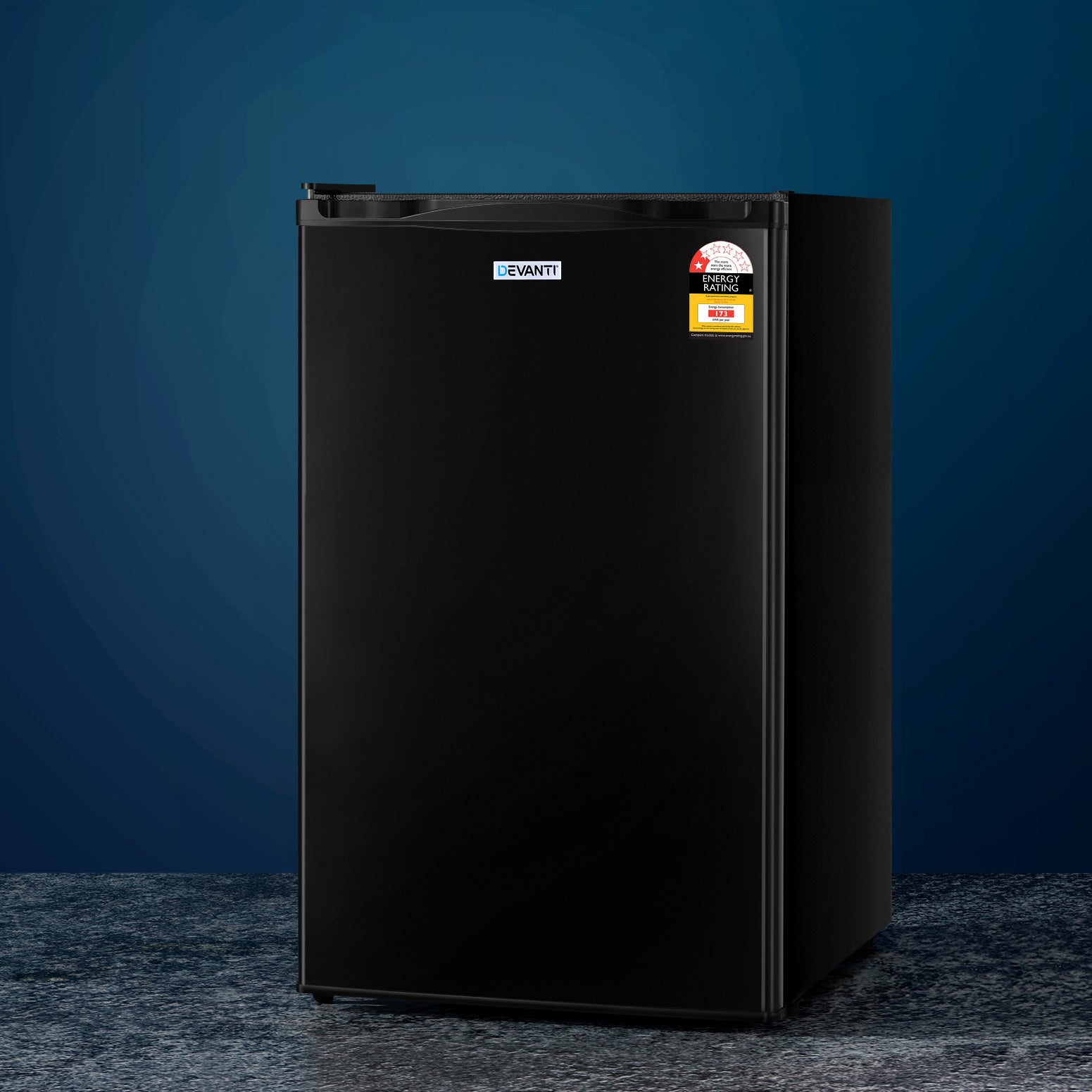 110L Small Bar Fridge - Black - Homecoze