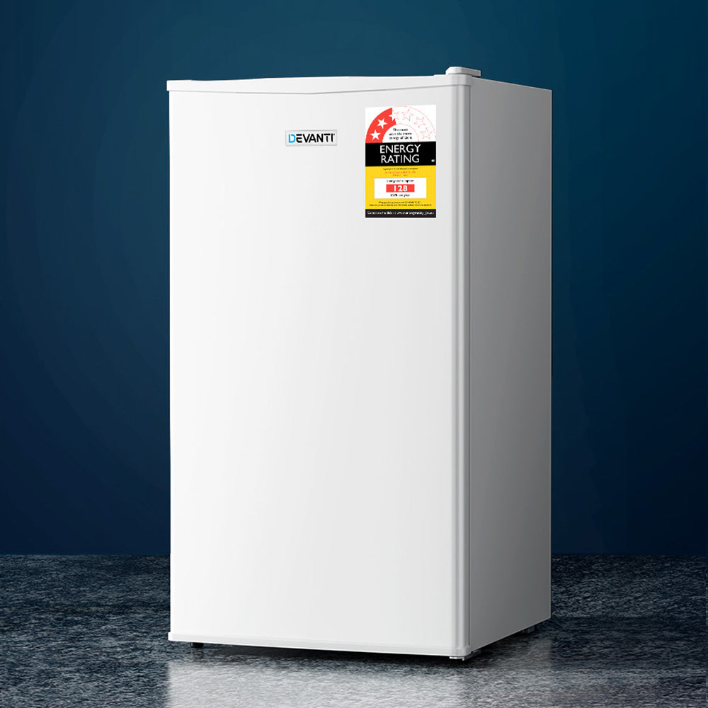 95L Small Bar Fridge with Chiller - White - Homecoze