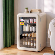 LUVIMO 70L Bar Fridge Mini Refrigerator Glass Door Aesthetics Cooler - Homecoze