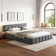 Hamilton (Double) Low Profile Bed Frame - Grey - Homecoze