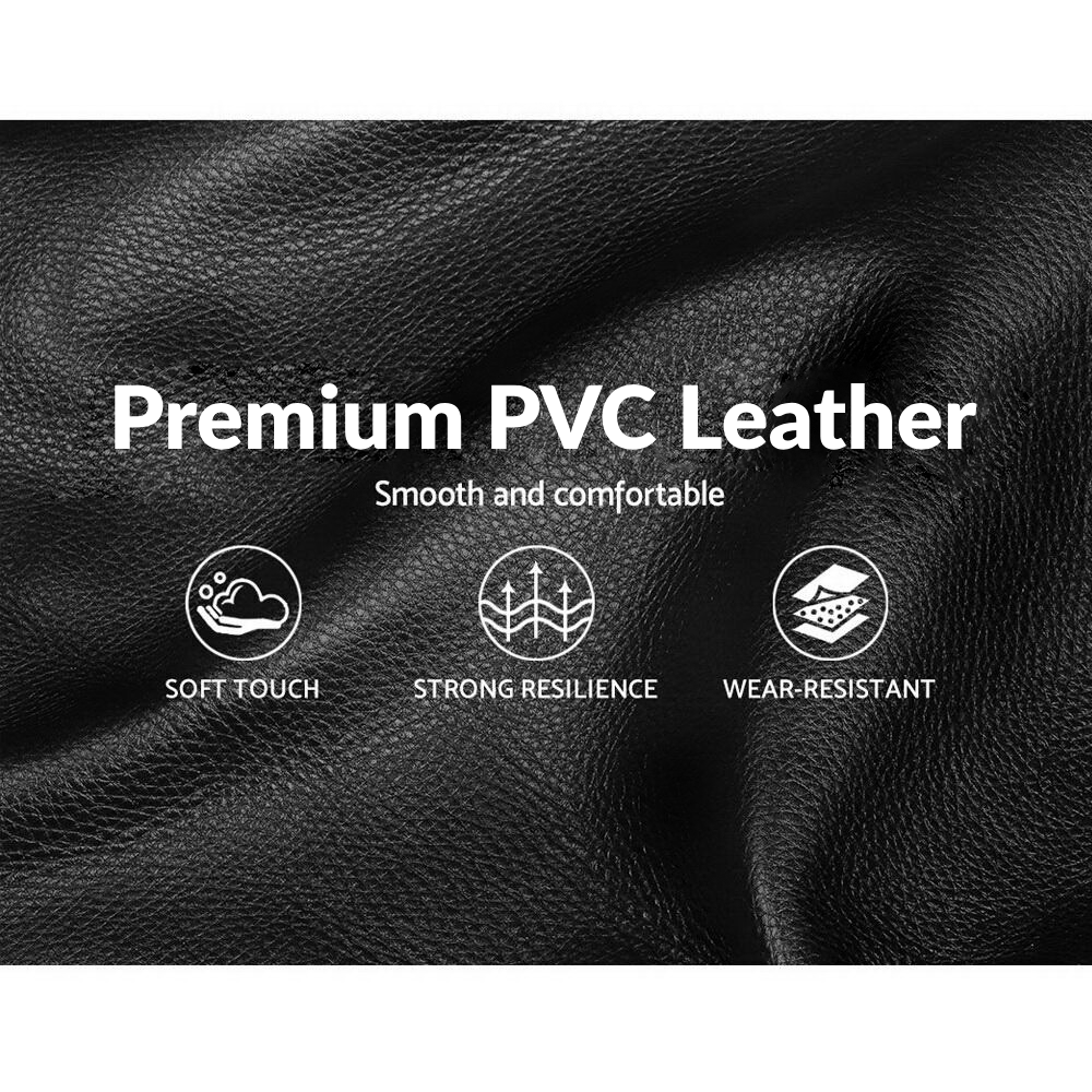 Camden (Double) Storage Bed Frame | PU Leather - Black - Homecoze