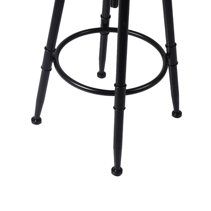 Braxton (Set of 3) Rustic Bar Stools - Brown - Homecoze