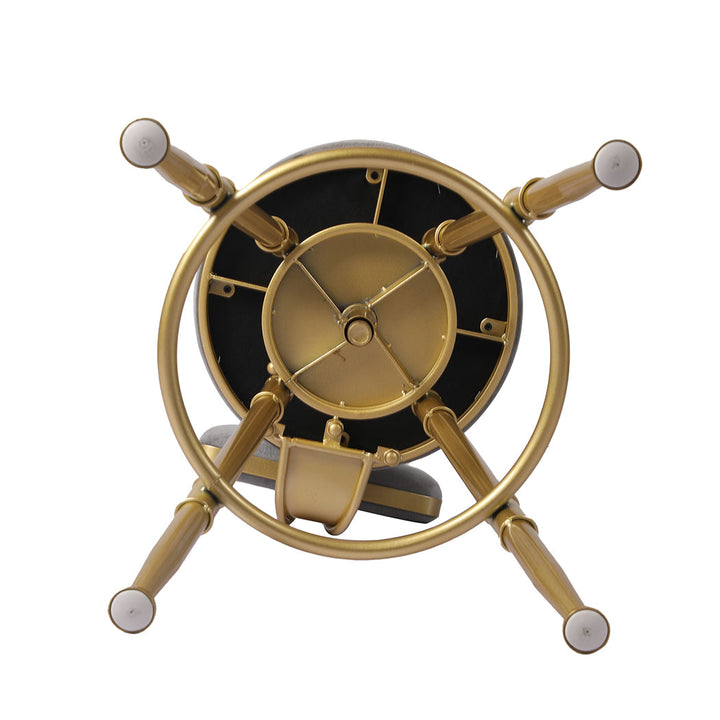 Alexis (Set of 3) Velvet Bar Stools - Grey - Homecoze