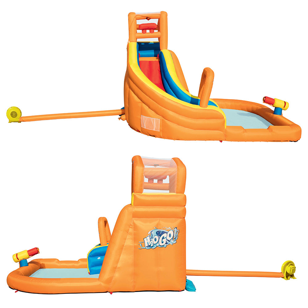 3.7m x 3.2m Giant Inflatable Water Slide Pool - Homecoze