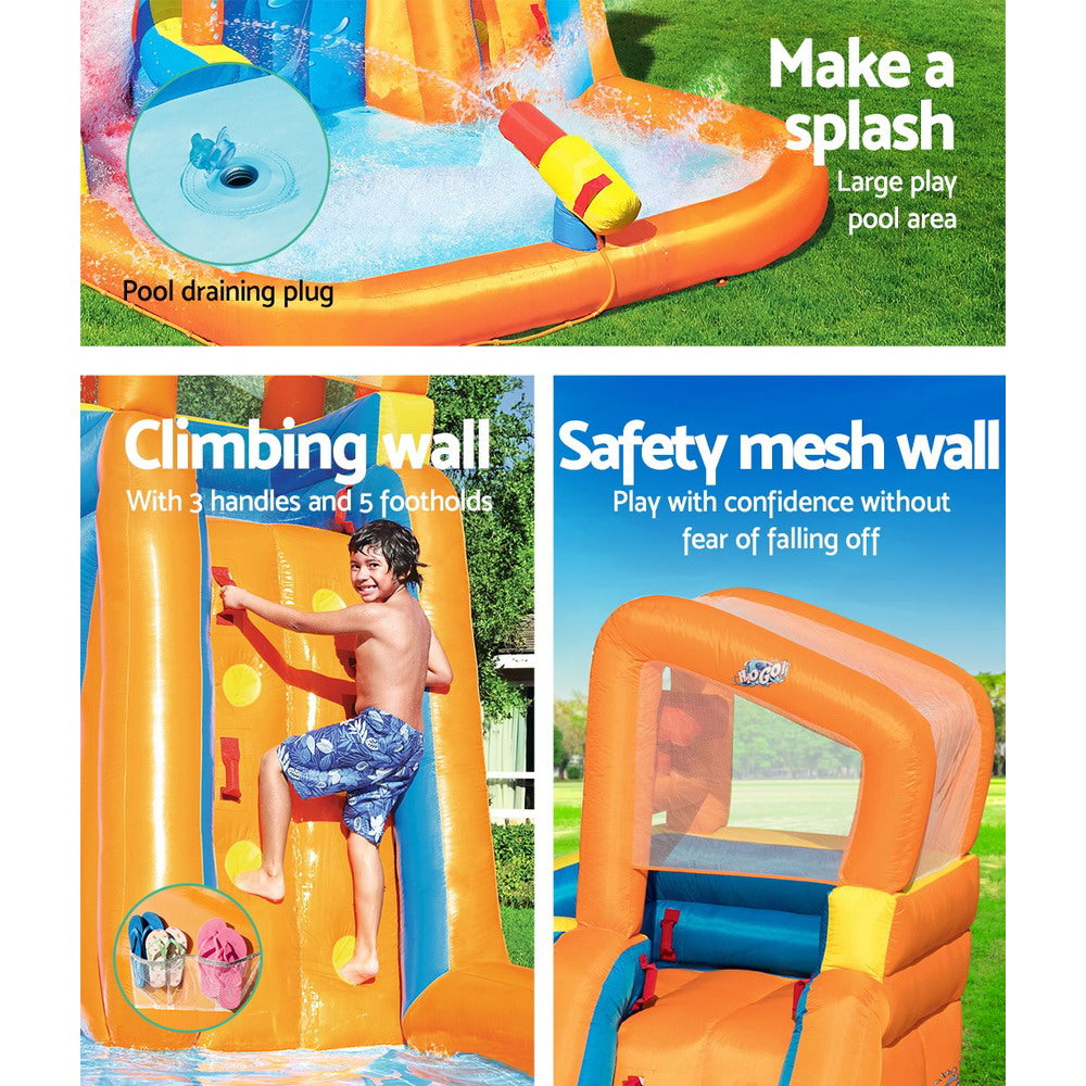 3.7m x 3.2m Giant Inflatable Water Slide Pool - Homecoze