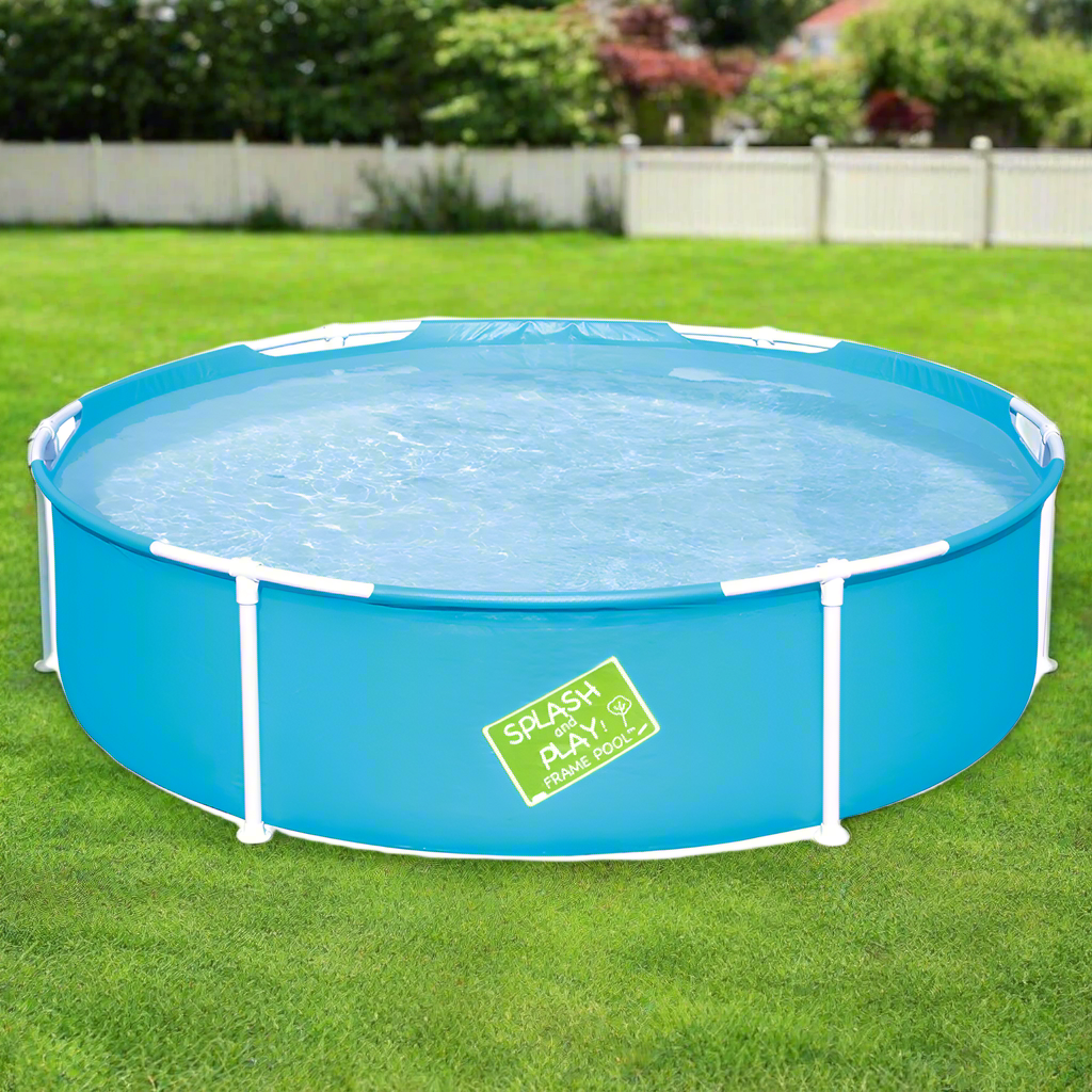 1.5m Round Above Ground Swimming Pool - 580L Capacity - Homecoze