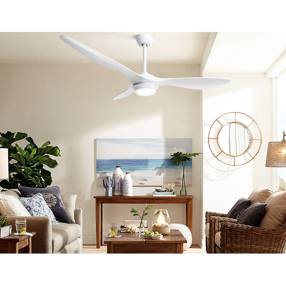 52'' Ceiling Fan With Light Remote DC Motor - Homecoze