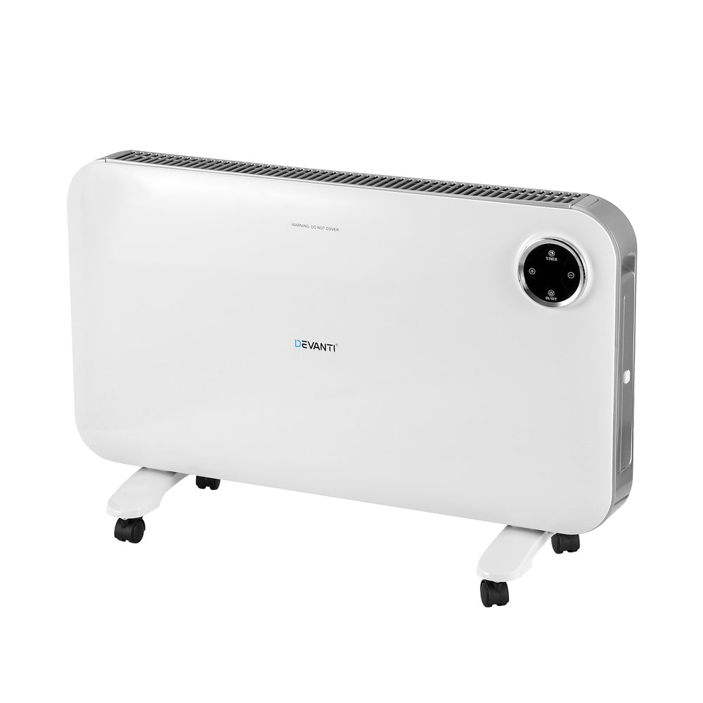 Electric Convection Heater 2000W - White - Homecoze