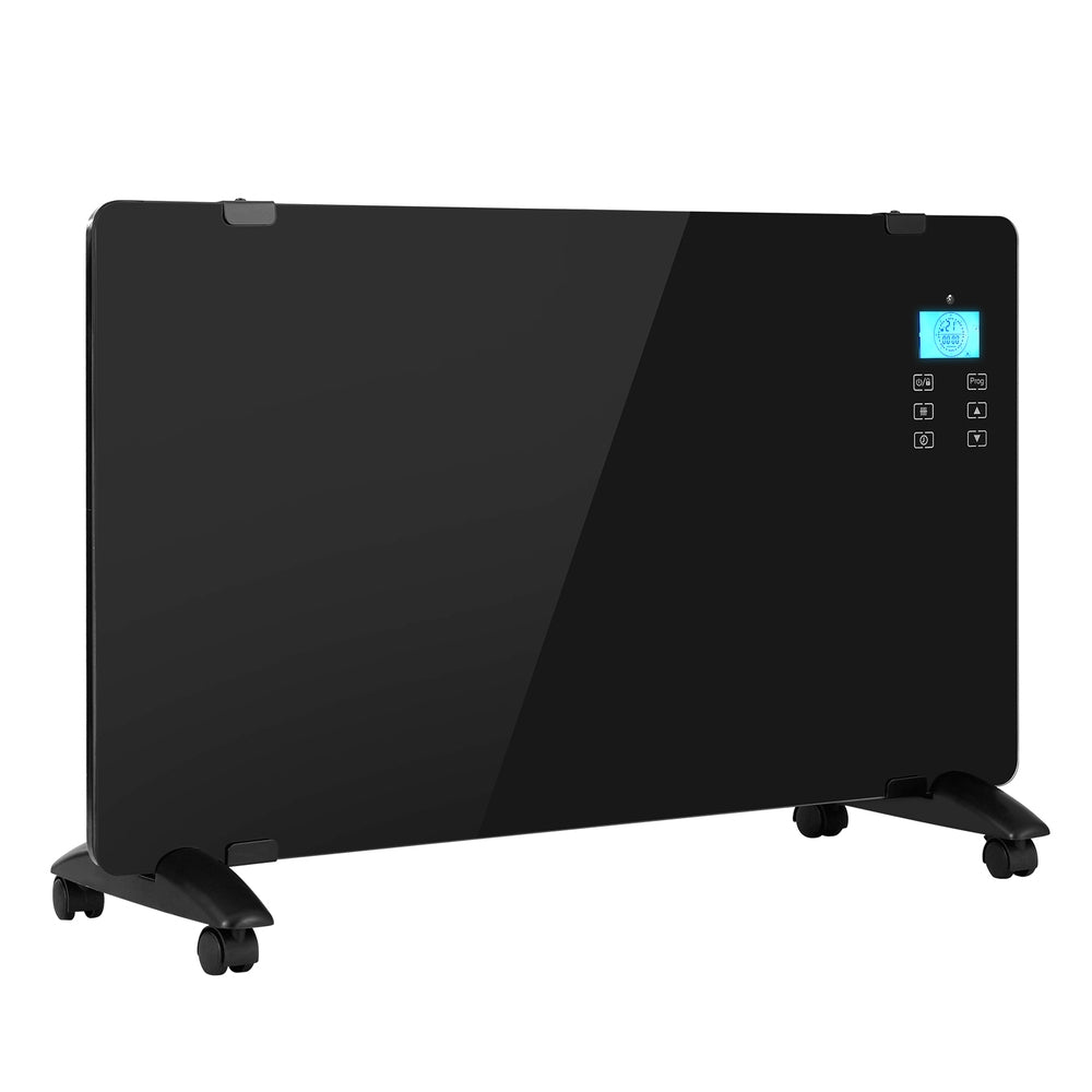 Electric Convection Heater Black 2000W - Homecoze
