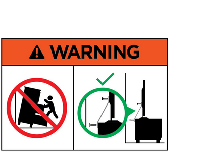 Tipover warning