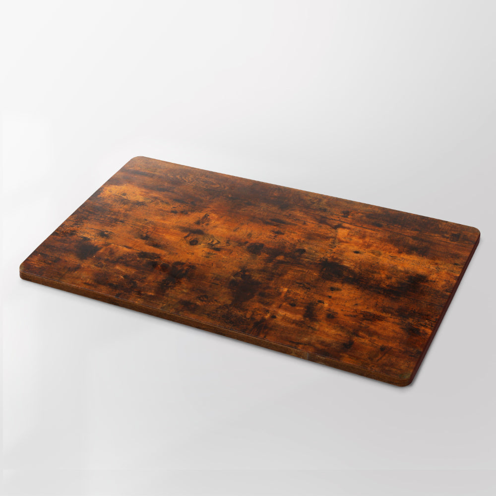 Standing Desk Replacement Table Top 120cm x 60cm - Rustic Brown - Homecoze