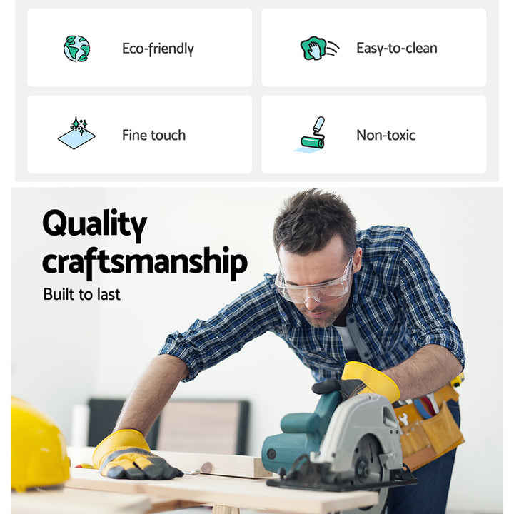 Standing Desk Replacement Table Top 120cm x 60cm - Rustic Brown - Homecoze