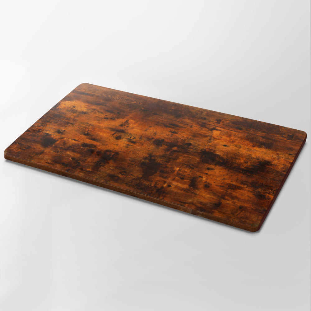 Standing Desk Replacement Table Top 140cm x 70cm - Rustic Brown - Homecoze