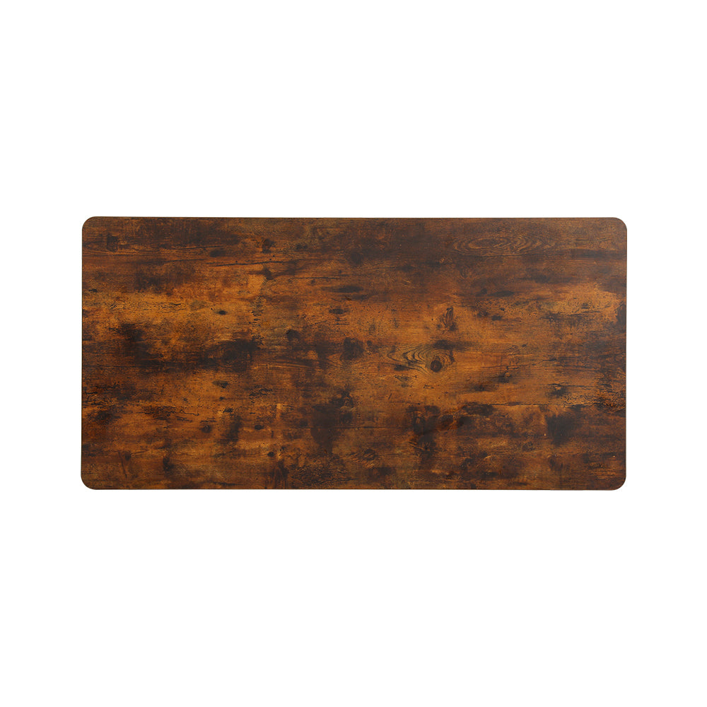 Standing Desk Replacement Table Top 140cm x 70cm - Rustic Brown - Homecoze