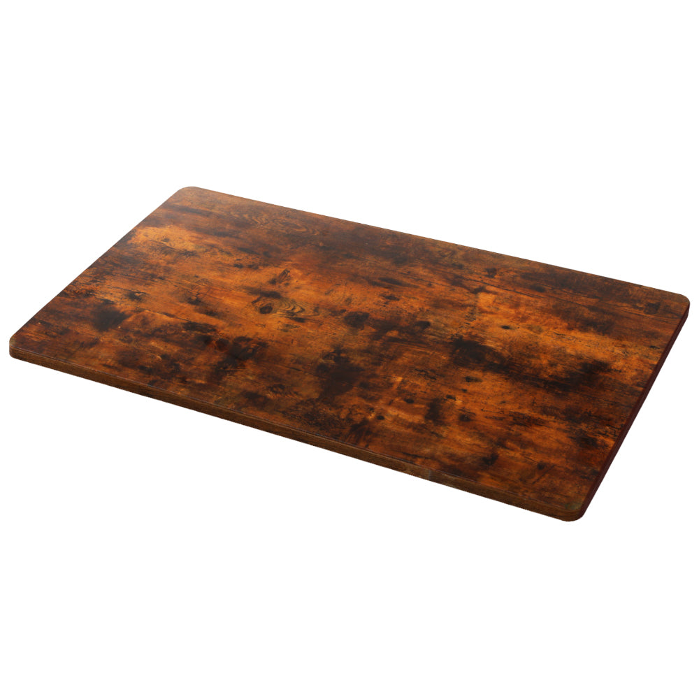 Standing Desk Replacement Table Top 140cm x 70cm - Rustic Brown - Homecoze
