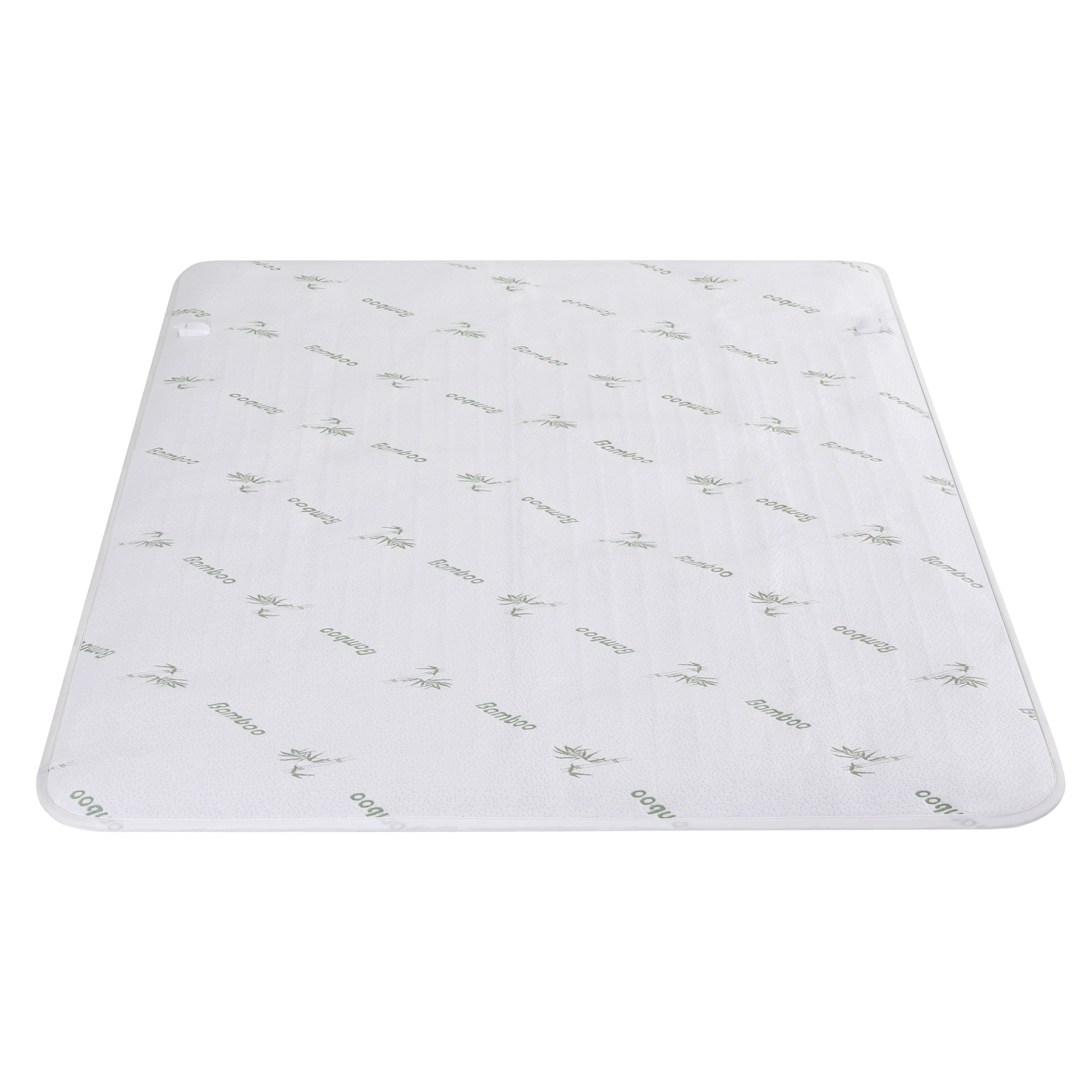 Giselle Electric Blanket Bamboo Fabric Double Fitted Heated Pad Underlay Washable Winter - Homecoze