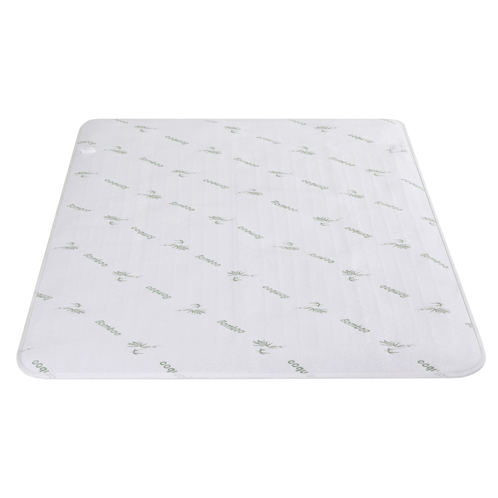 Giselle Electric Blanket Bamboo Fabric Queen Fitted Heated Pad Underlay Washable Winter - Homecoze