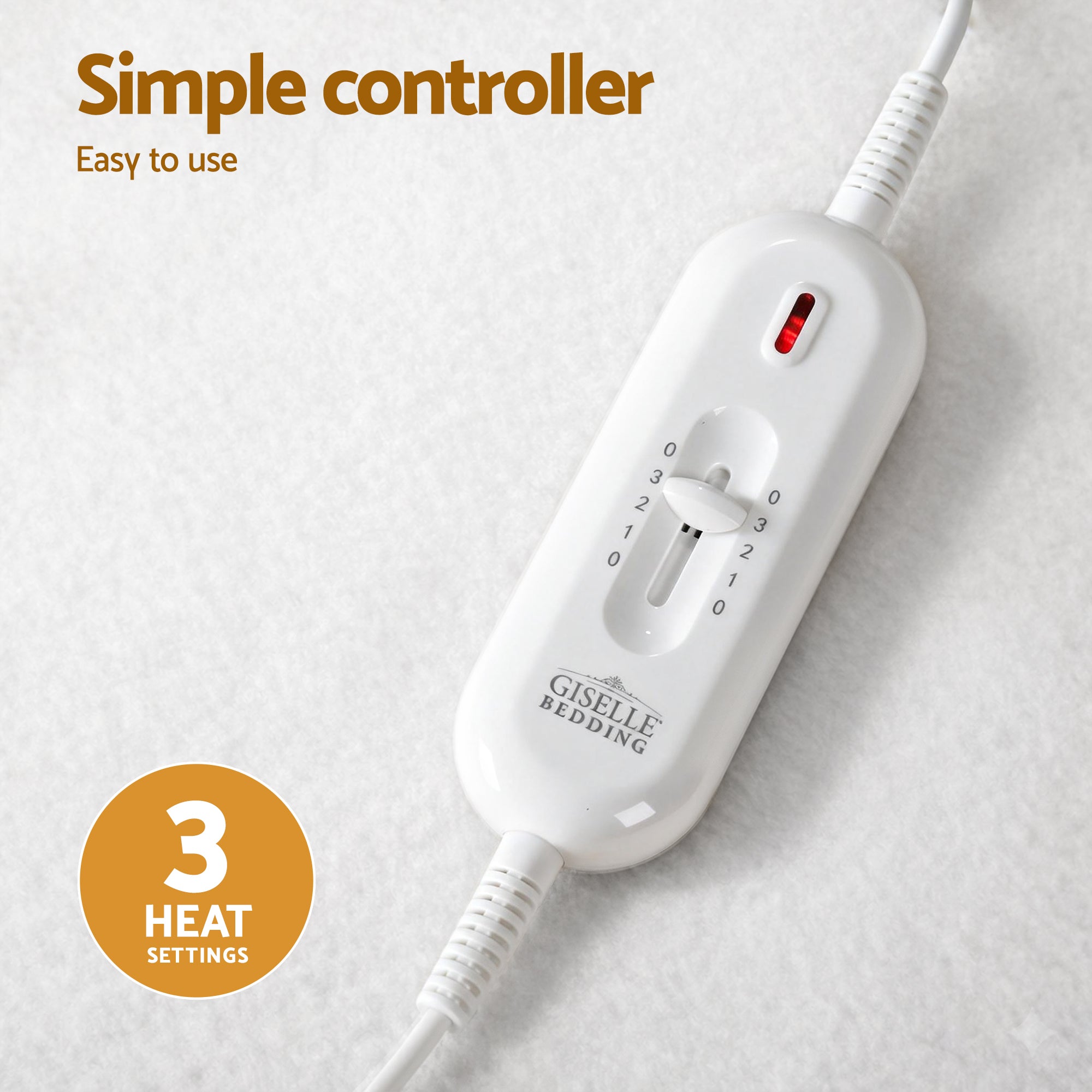Heated Electric Blanket Underlay - King Single