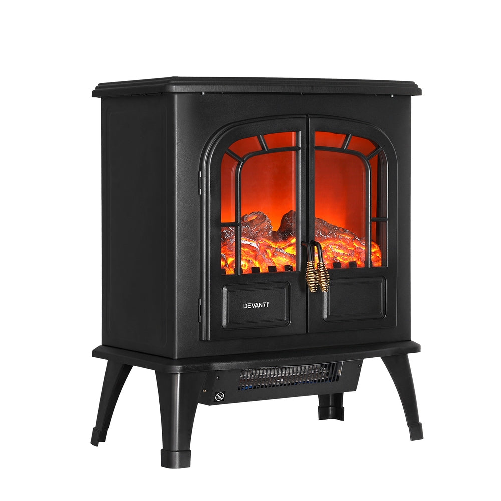 Electric Fireplace 3D Fire Effect Heater 2000W - Homecoze
