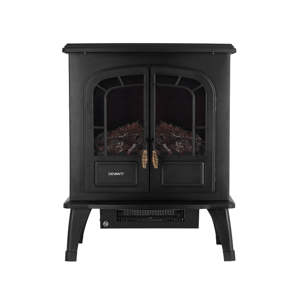 Electric Fireplace 3D Fire Effect Heater 2000W - Homecoze