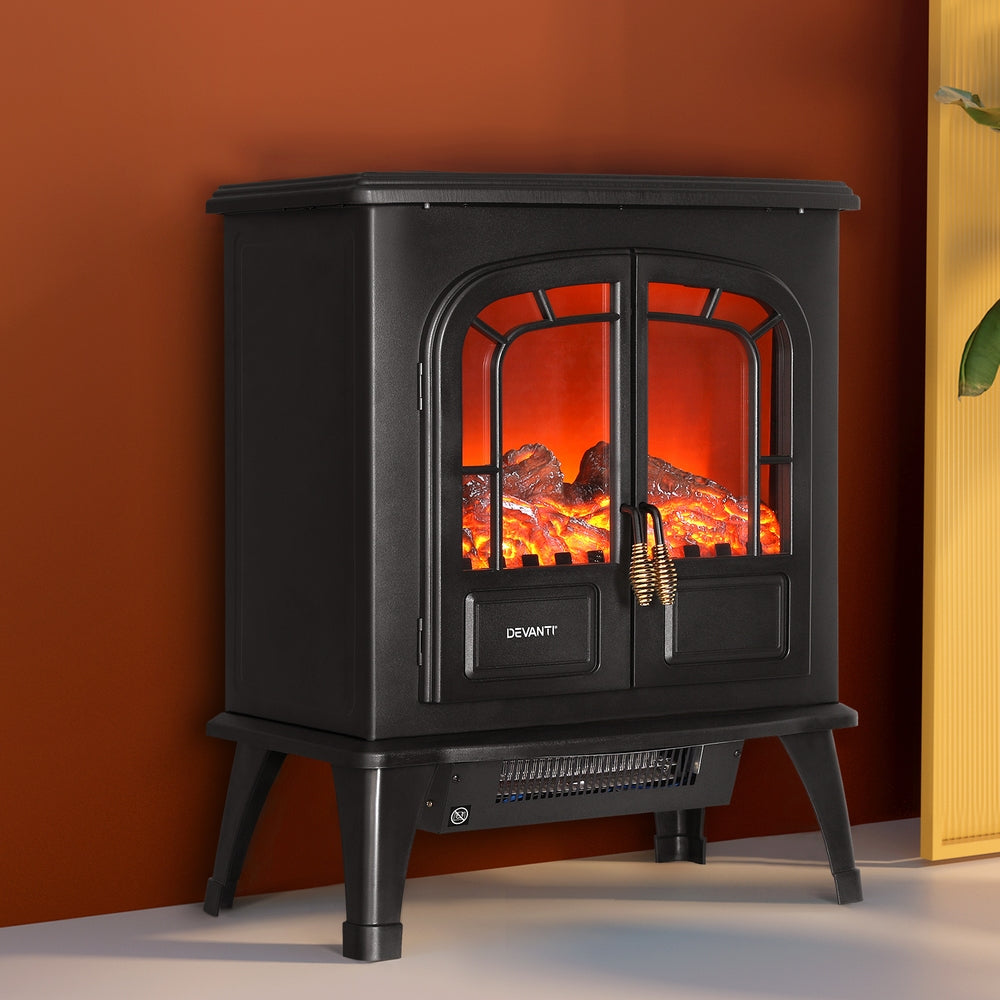 Electric Fireplace 3D Fire Effect Heater 2000W - Homecoze
