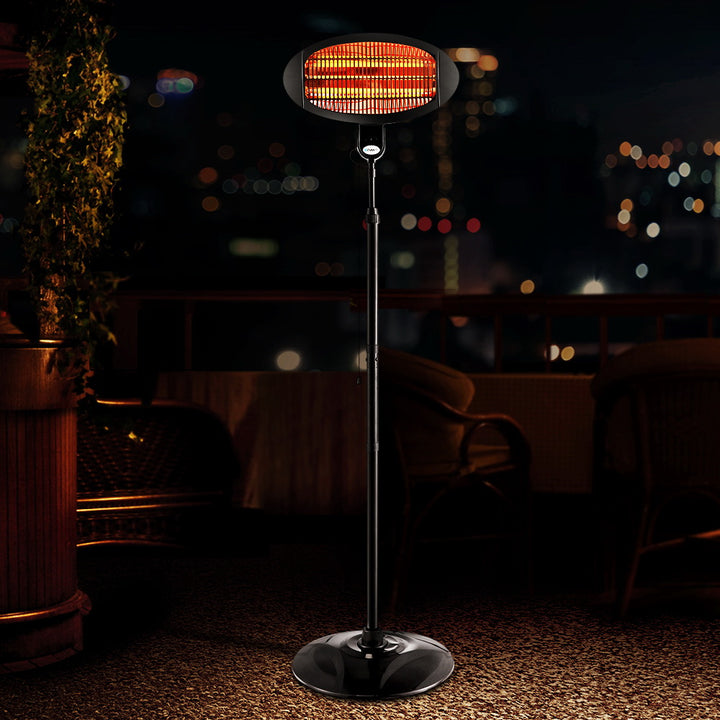 2000w Electric Portable Patio Strip Heater Homecoze