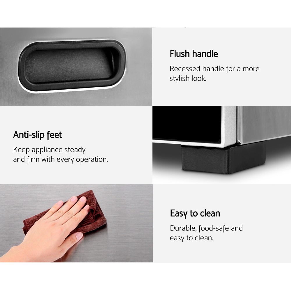 10 Tray Stainless Steel Food Dehydrator Beef Jerky & Fruit Dryer - Homecoze