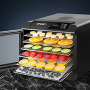 6 Tray Food Dehydrator Commercial Beef Jerky & Fruit Dryer - Homecoze