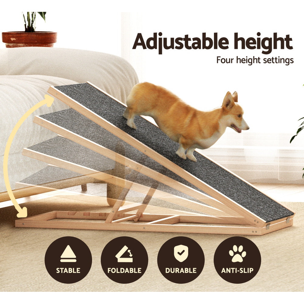 100cm Portable Dog Step Access Ramp - Homecoze