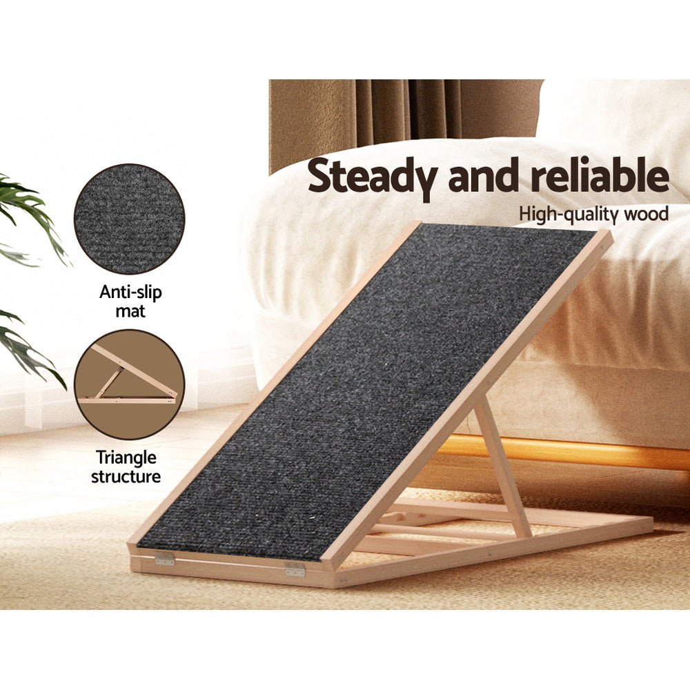 100cm Portable Dog Step Access Ramp - Homecoze