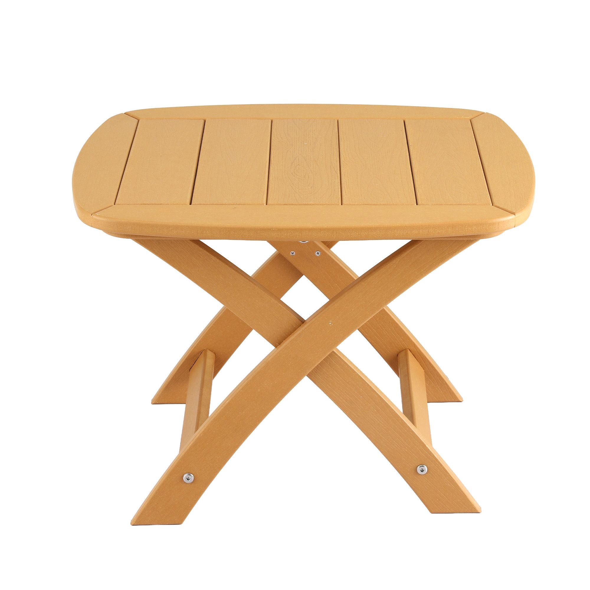 Outdoor Poly Side Table – Brown
