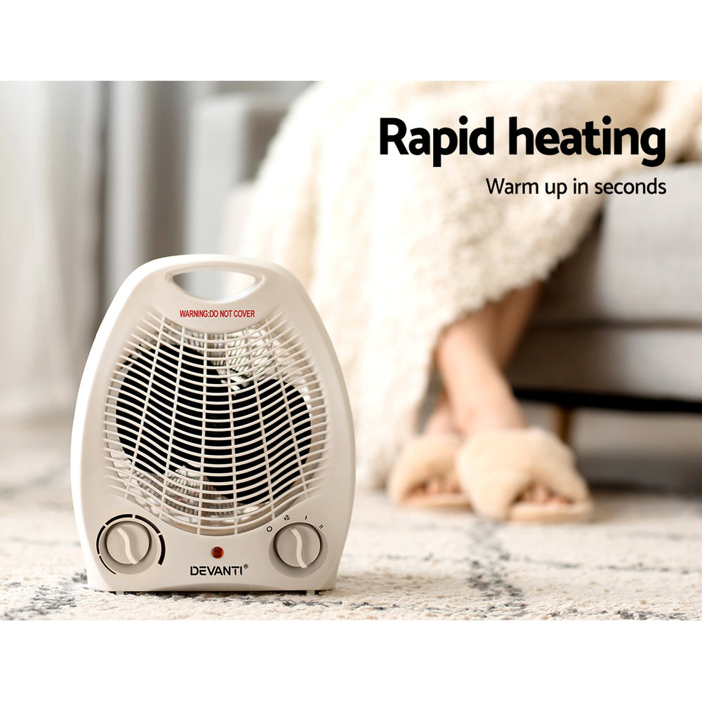 Electric Fan Heater 2000W - Homecoze