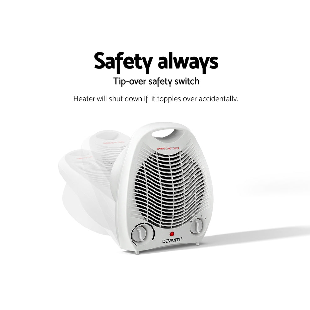 Electric Fan Heater 2000W - Homecoze
