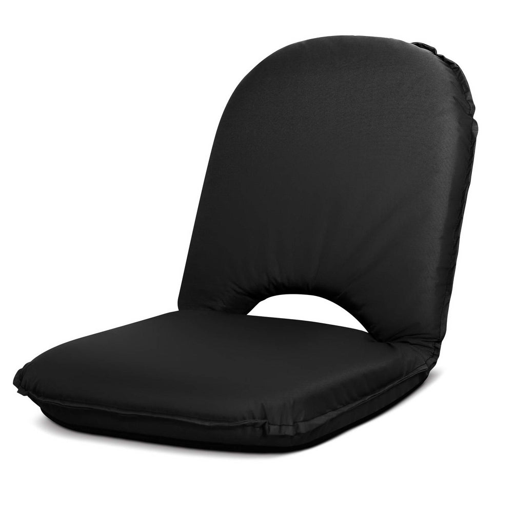 Foldable Beach Sun Picnic Seat - Black - Homecoze