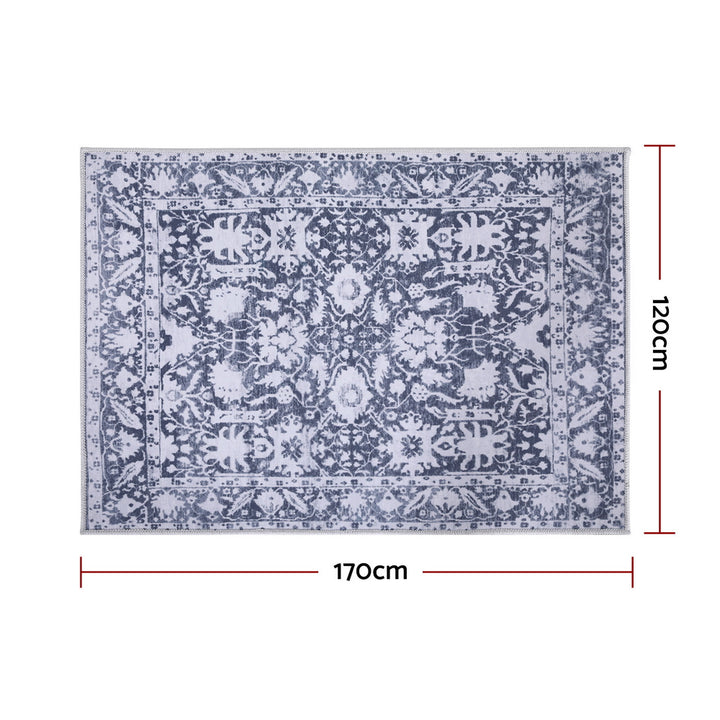 Artiss Floor Rug 120x170cm Soft Velvet Washable Modern Area Rug Floor Carpet Mat - Homecoze