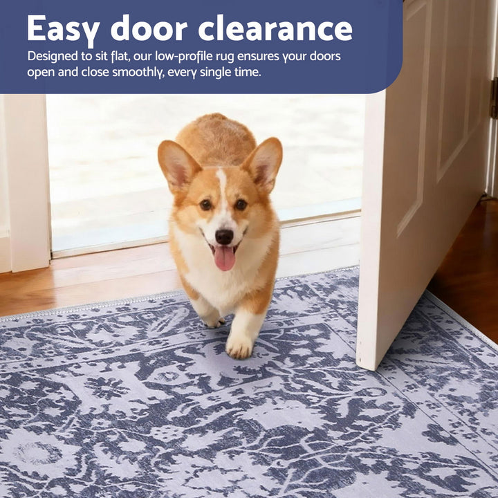 Artiss Floor Rug 120x170cm Soft Velvet Washable Modern Area Rug Floor Carpet Mat - Homecoze