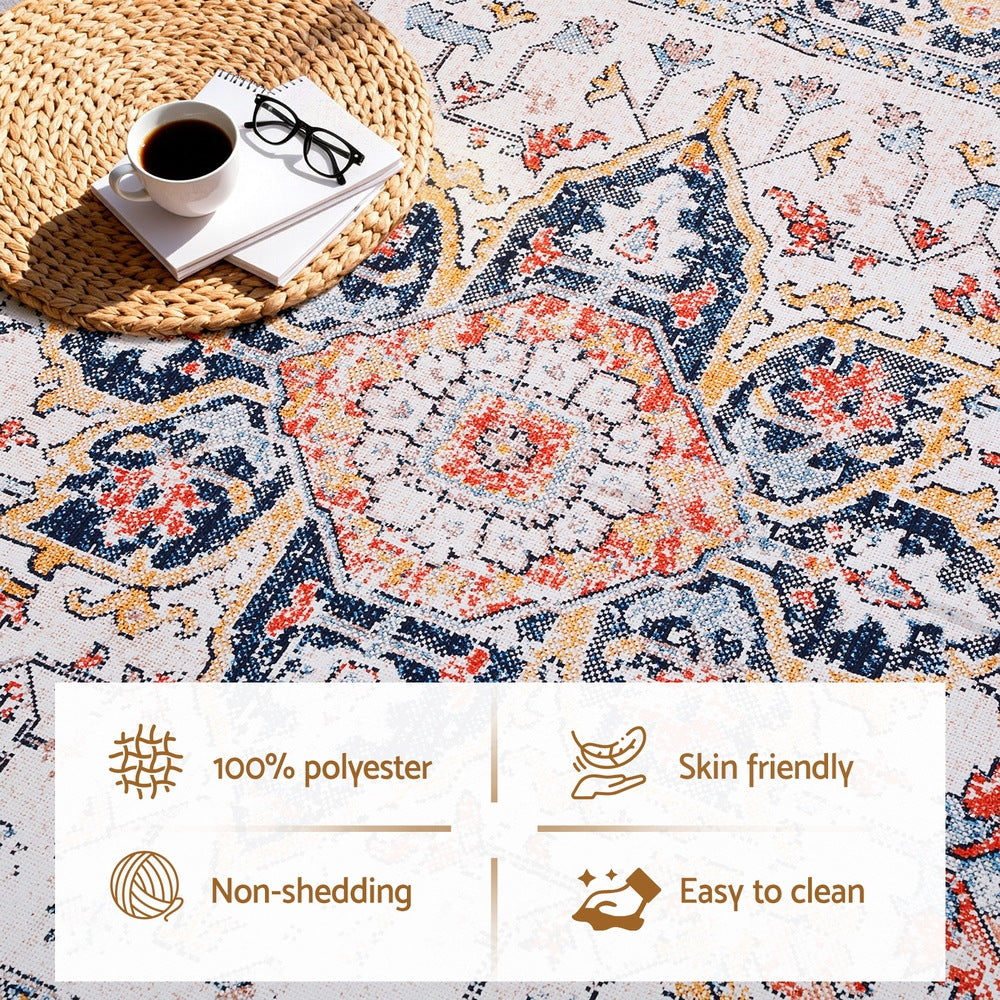 Artiss Floor Rug 160X230cm Large Washable Carpet - Homecoze