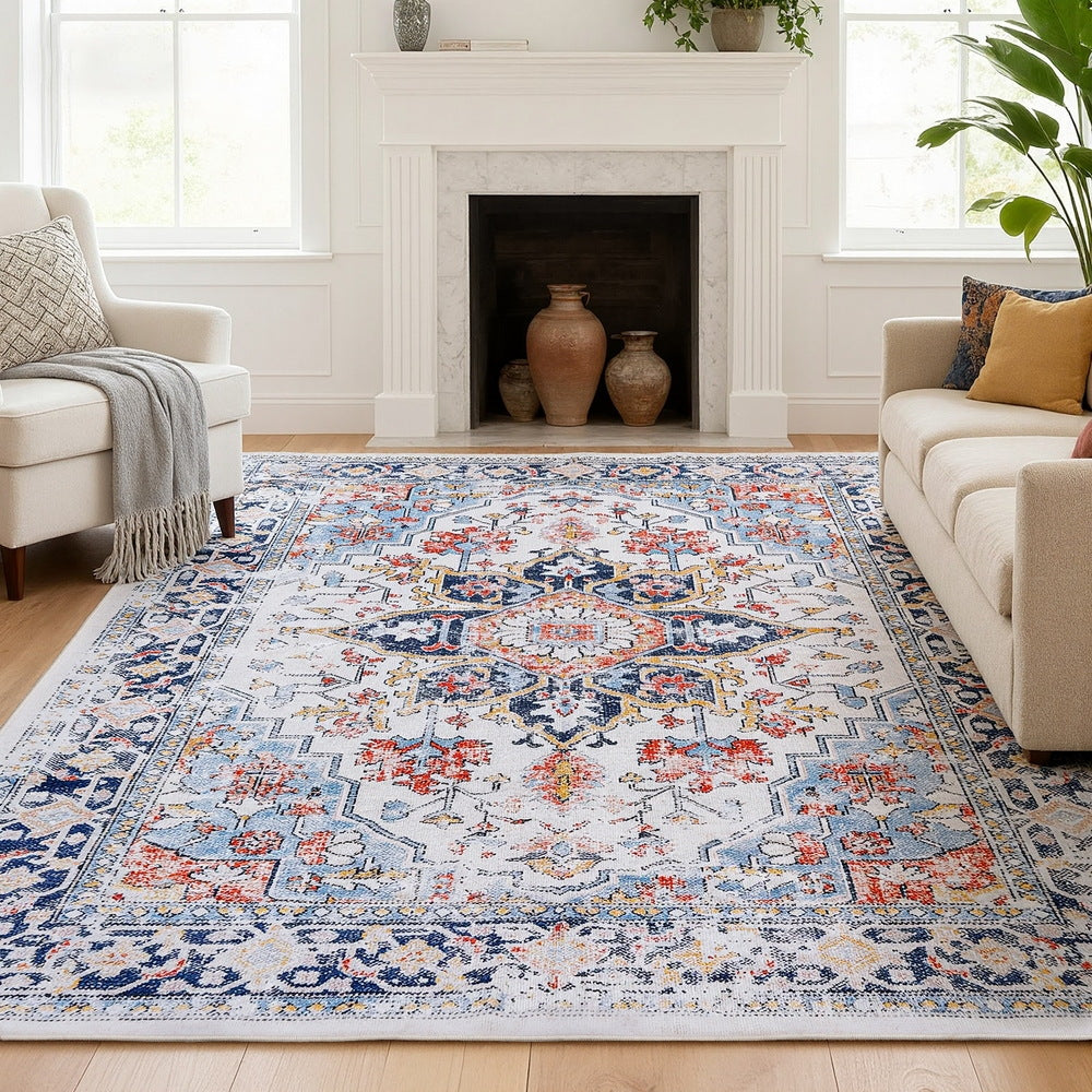 Artiss Floor Rug 200X290cm Large Washable Carpet - Homecoze