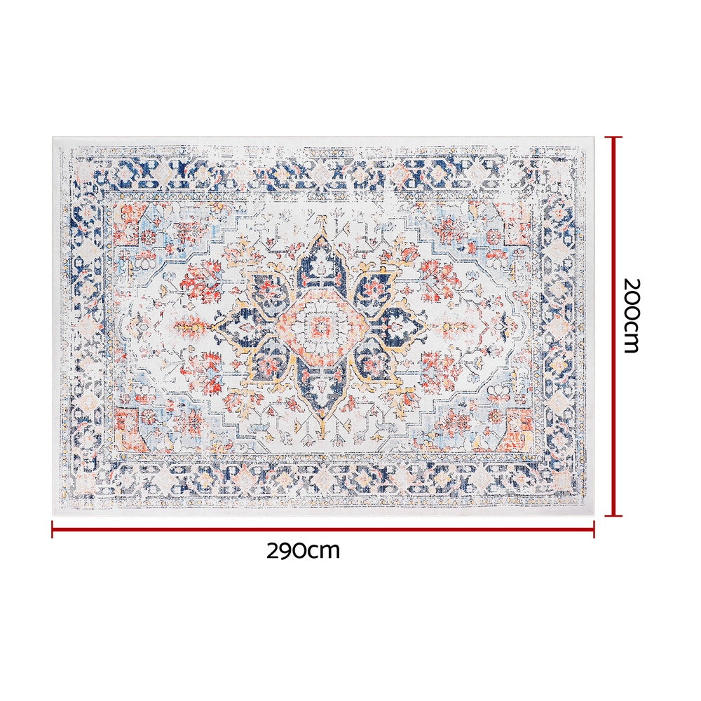 Artiss Floor Rug 200X290cm Large Washable Carpet - Homecoze